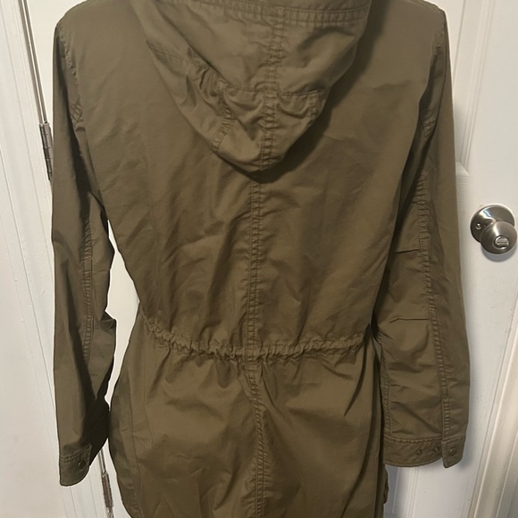 Uniqlo women’s anorak jacket size L olive army green - Picture 6 of 7